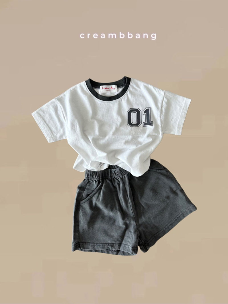 Cream Bbang - Korean Children Fashion - #stylishchildhood - Neckline Raglan Tee - 7