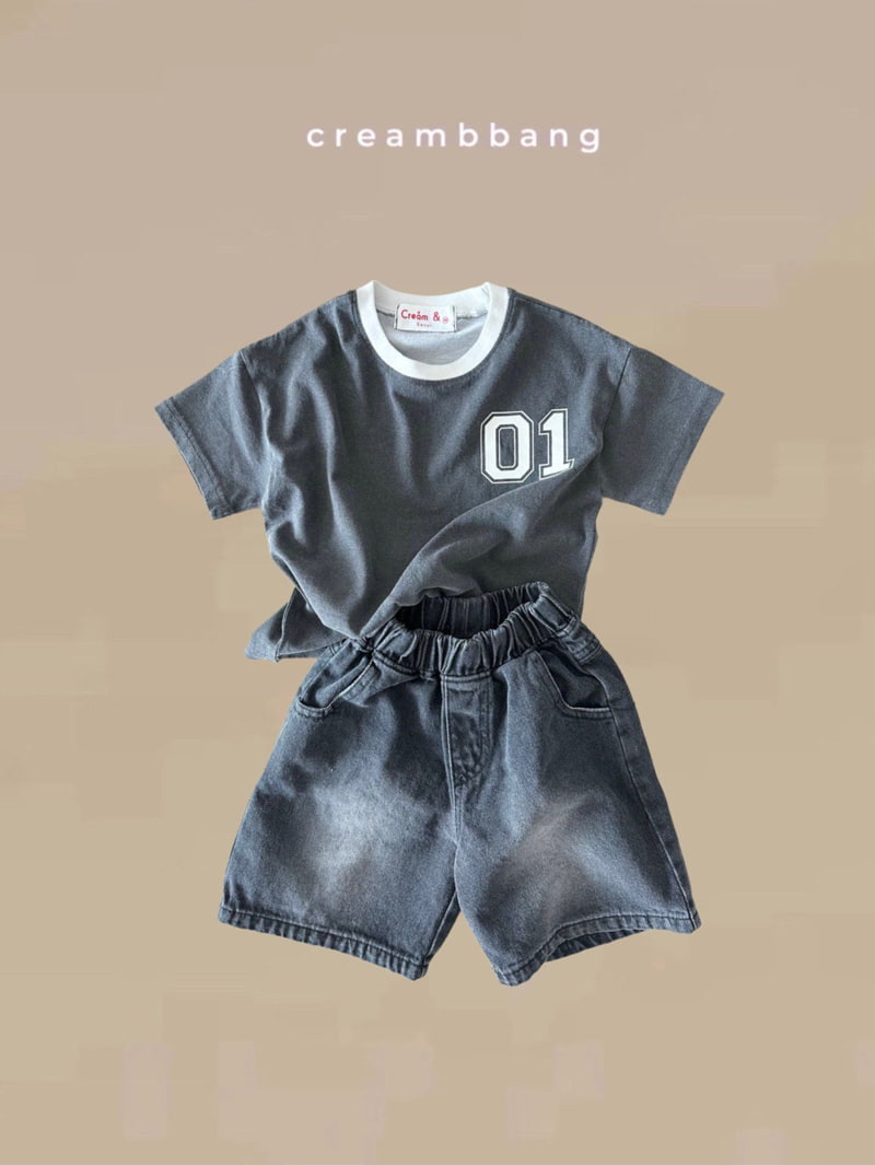Cream Bbang - Korean Children Fashion - #todddlerfashion - Neckline Raglan Tee - 5