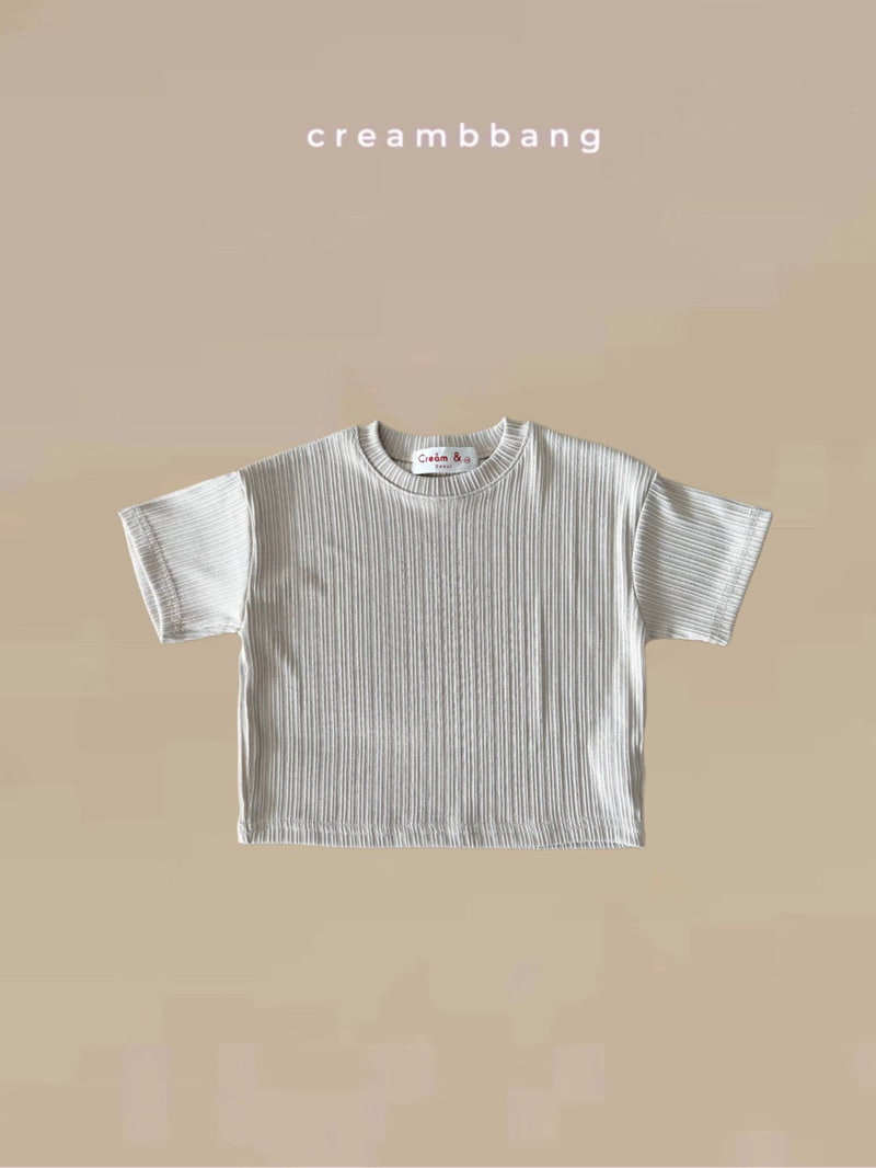 Cream Bbang - Korean Children Fashion - #todddlerfashion - Summer Lounge Set (Junior) - 3