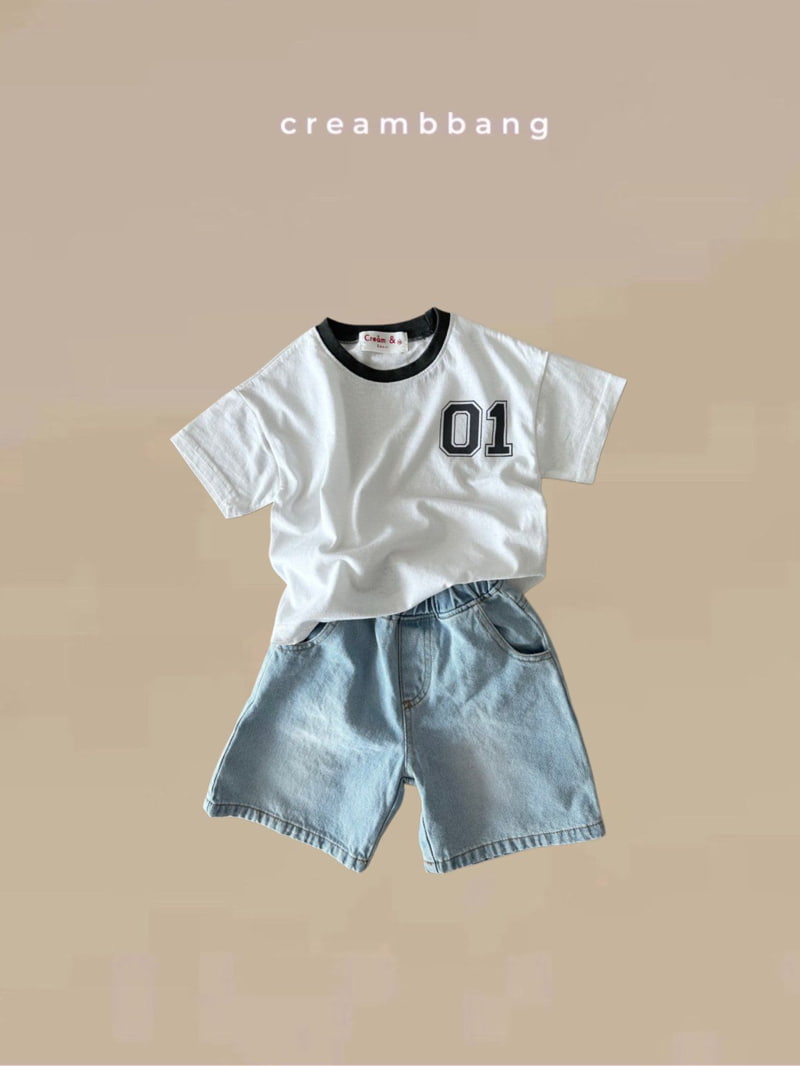 Cream Bbang - Korean Children Fashion - #toddlerclothing - Neckline Raglan Tee - 6