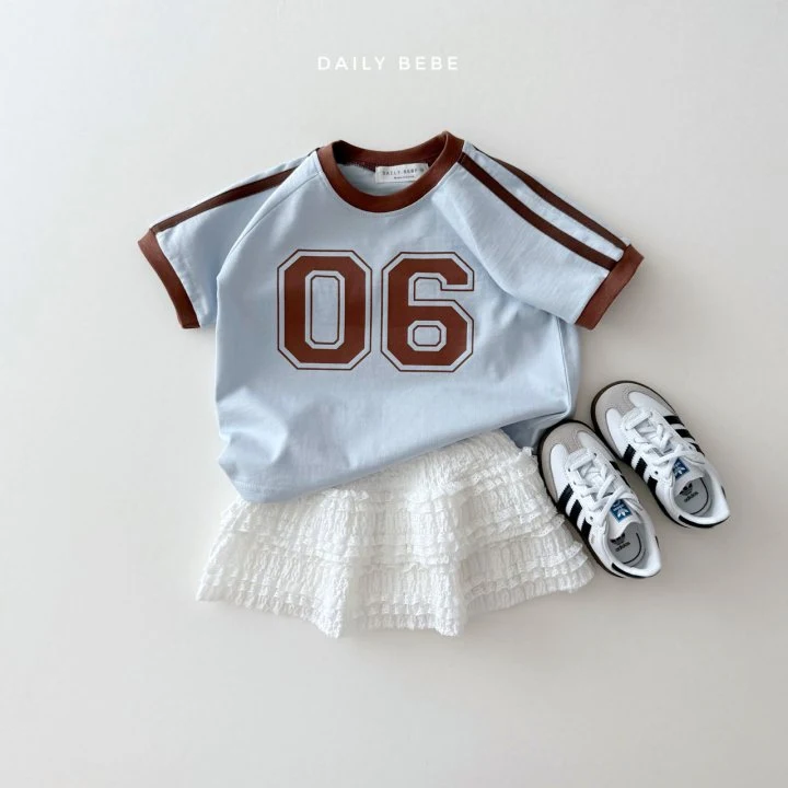 Daily Bebe - Korean Children Fashion - #Kfashion4kids - 06 Raglan Tee - 6