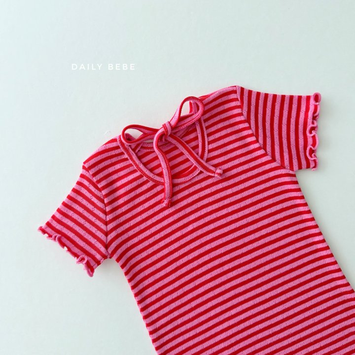 Daily Bebe - Korean Children Fashion - #Kfashion4kids - Tight Fit Dress - 6