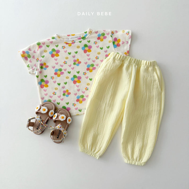 Daily Bebe - Korean Children Fashion - #prettylittlegirls - Air Conditioner Pants - 4