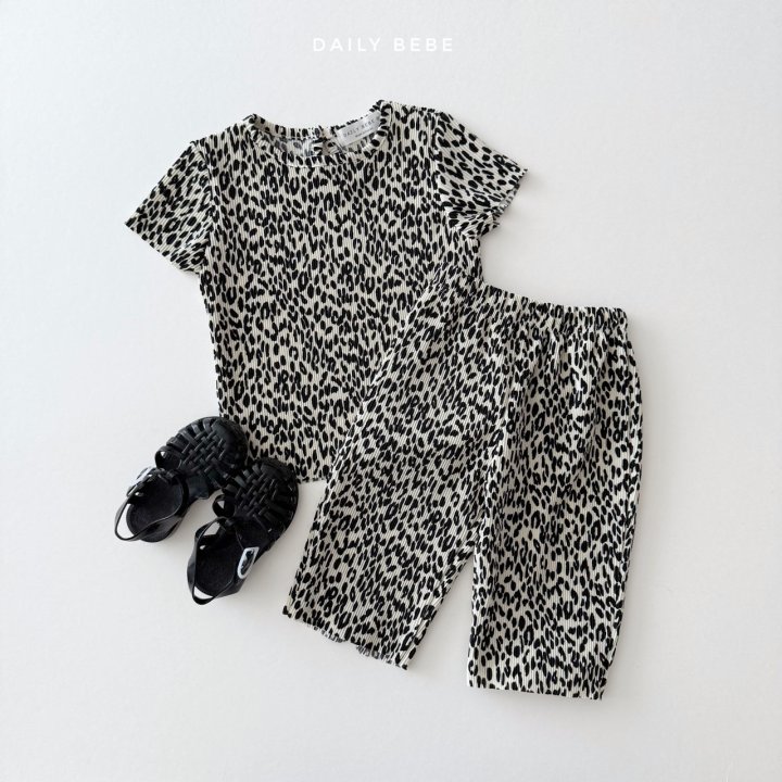 Daily Bebe - Korean Children Fashion - #childofig - Countryside Vacation Pleats Set - 7