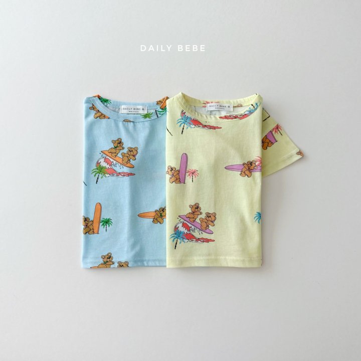 Daily Bebe - Korean Children Fashion - #childofig - Palm Bear Tee