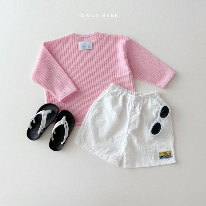 Daily Bebe - Korean Children Fashion - #childofig - Summer Long Sleeve Tee - 7