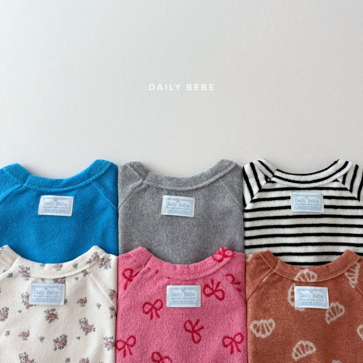 Daily Bebe - Korean Children Fashion - #childrensboutique - Terry Set