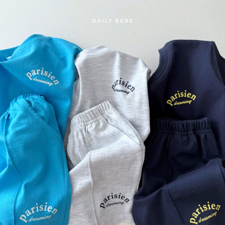 Daily Bebe - Korean Children Fashion - #childrensboutique - Parisian Set - 6