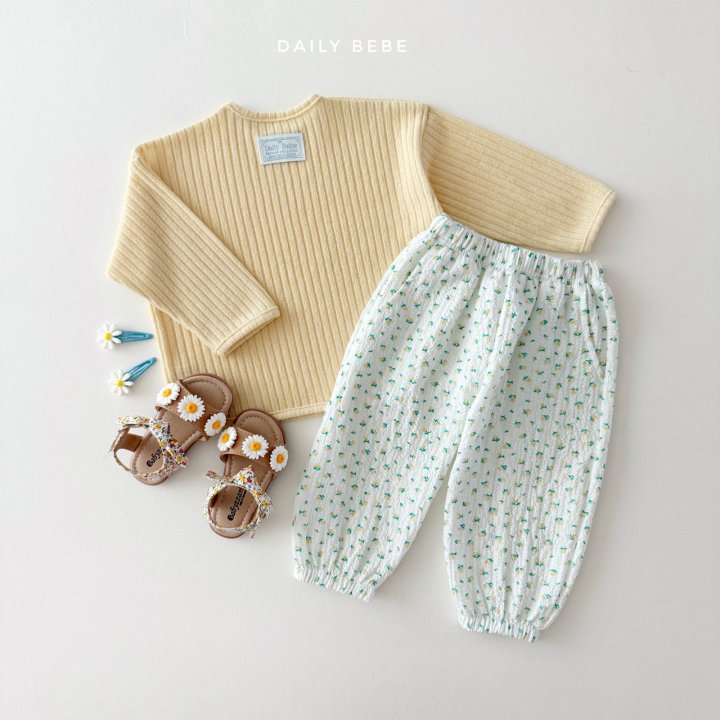 Daily Bebe - Korean Children Fashion - #childrensboutique - Summer Long Sleeve Tee - 8