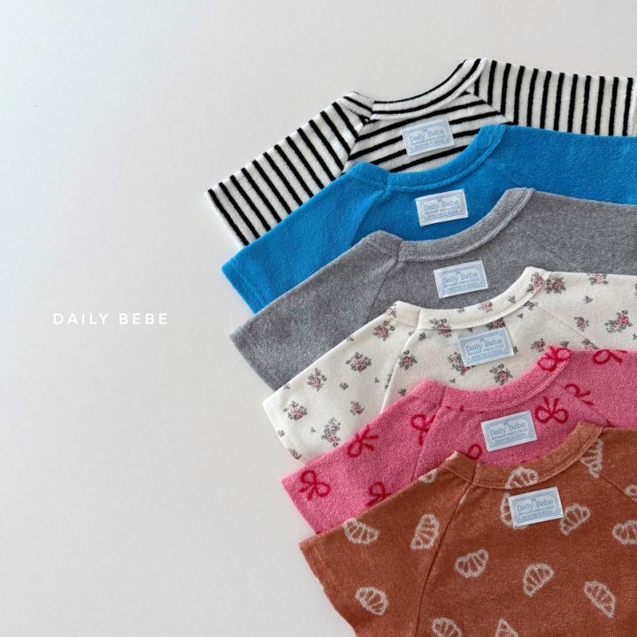 Daily Bebe - Korean Children Fashion - #designkidswear - Terry Set - 2
