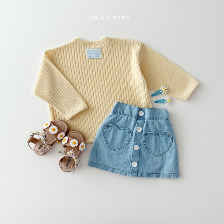 Daily Bebe - Korean Children Fashion - #designkidswear - Summer Long Sleeve Tee - 9