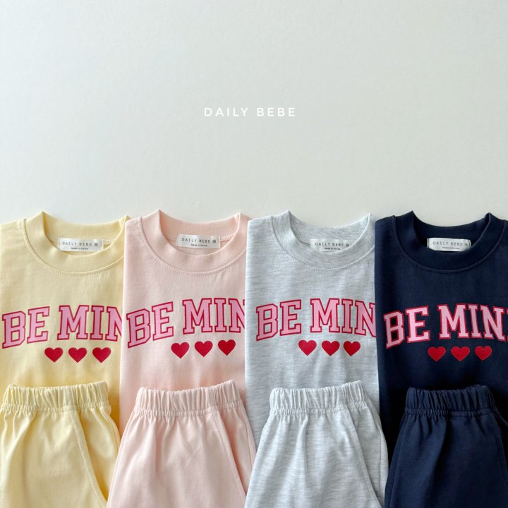 Daily Bebe - Korean Children Fashion - #discoveringself - Be Mine Wide Set
