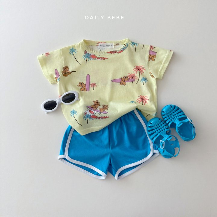Daily Bebe - Korean Children Fashion - #discoveringself - Palm Bear Tee - 5