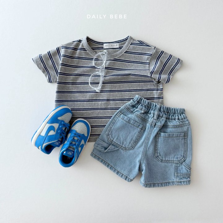 Daily Bebe - Korean Children Fashion - #discoveringself - Short Sleeve Tee Set - 11