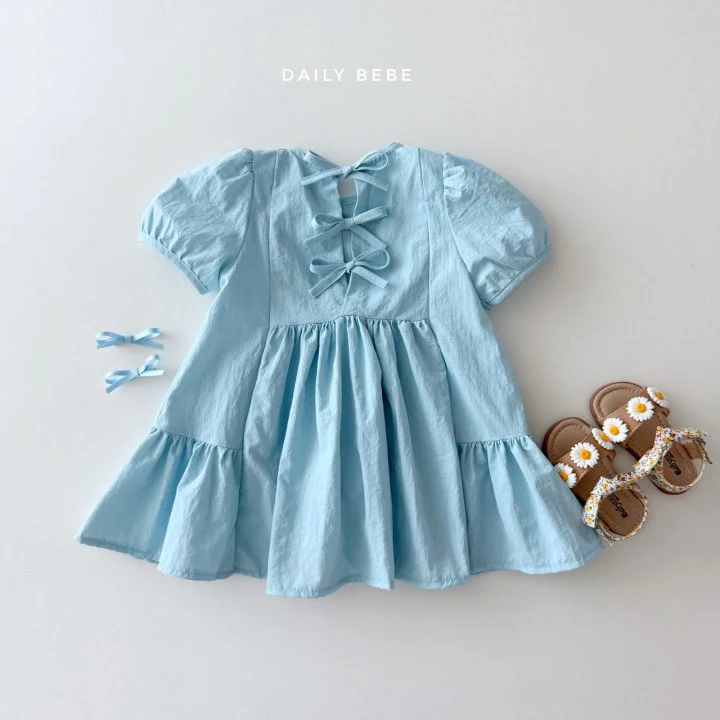 Daily Bebe - Korean Children Fashion - #designkidswear - Rustling Dress - 4