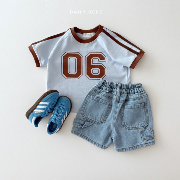 Daily Bebe - Korean Children Fashion - #discoveringself - Loop Denim Shorts - 10