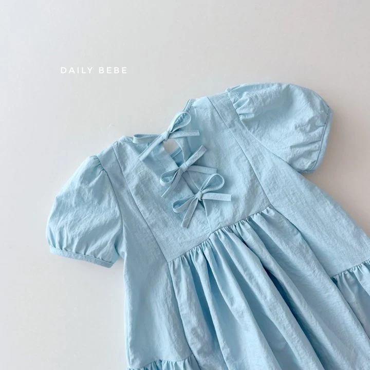 Daily Bebe - Korean Children Fashion - #fashionkids - Rustling Dress - 5