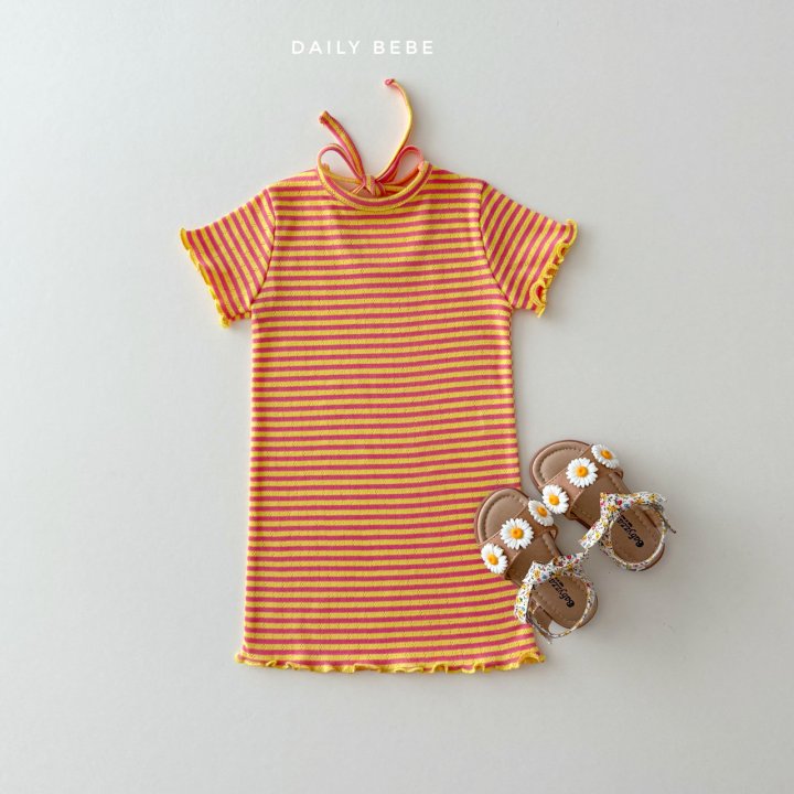 Daily Bebe - Korean Children Fashion - #fashionkids - Tight Fit Dress - 2