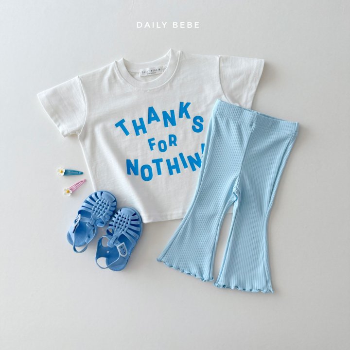 Daily Bebe - Korean Children Fashion - #fashionkids - Summer Bootcut Pants - 8