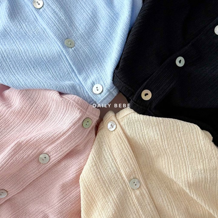 Daily Bebe - Korean Children Fashion - #kidsshorts - 3-Piece Cardigan Set - 11