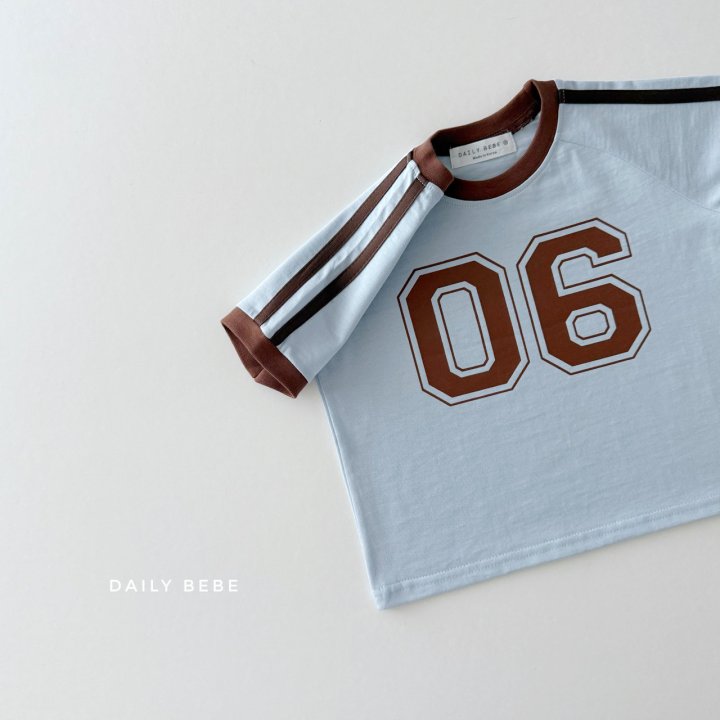 Daily Bebe - Korean Children Fashion - #kidsshorts - 06 Raglan Tee - 3