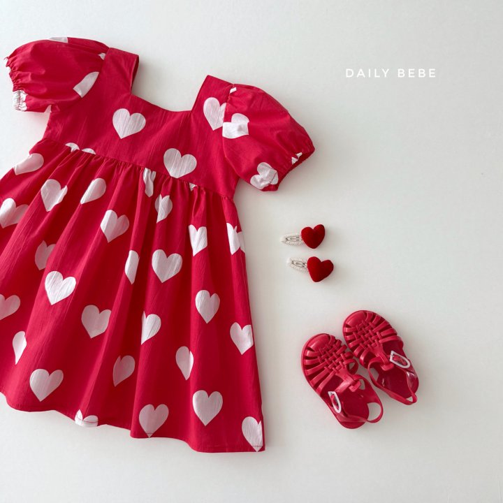 Daily Bebe - Korean Children Fashion - #kidsshorts - Signal Dress - 5