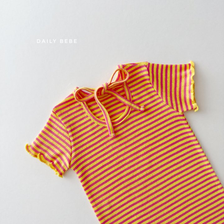 Daily Bebe - Korean Children Fashion - #kidsshorts - Tight Fit Dress - 3