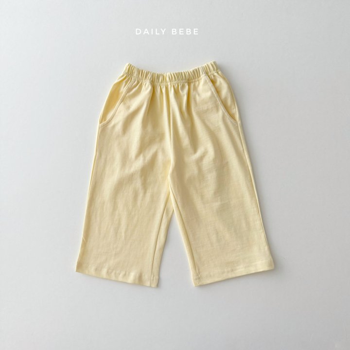 Daily Bebe - Korean Children Fashion - #kidsshorts - Be Mine Wide Set - 4