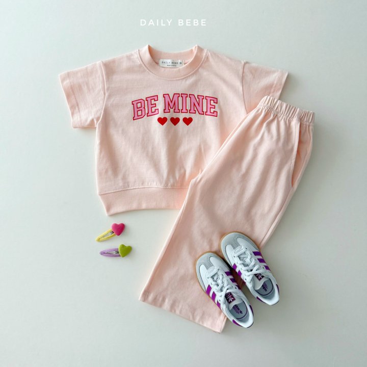 Daily Bebe - Korean Children Fashion - #kidzfashiontrend - Be Mine Wide Set - 5