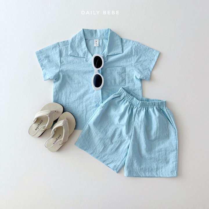 Daily Bebe - Korean Children Fashion - #kidzfashiontrend - Rustling Top Bottom Set - 9