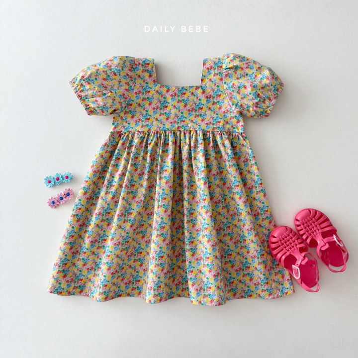 Daily Bebe - Korean Children Fashion - #kidzfashiontrend - Signal Dress - 7