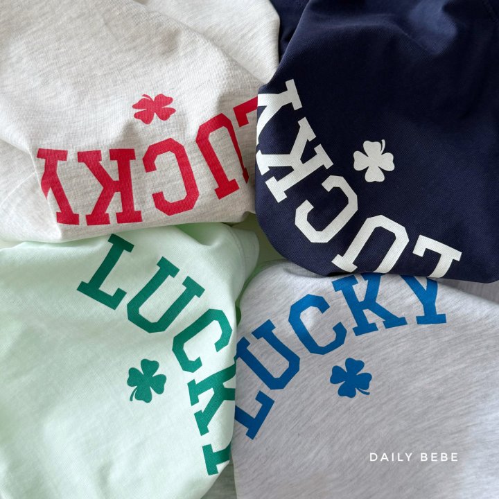 Daily Bebe - Korean Children Fashion - #littlefashionista - Lucky Jogger Set - 8