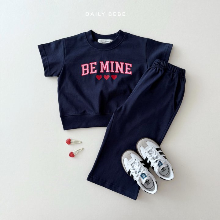 Daily Bebe - Korean Children Fashion - #littlefashionista - Be Mine Wide Set - 7