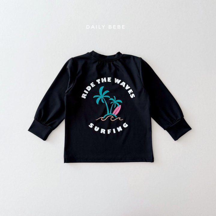 Daily Bebe - Korean Children Fashion - #littlefashionista - Loose Fit Water Tee - 8