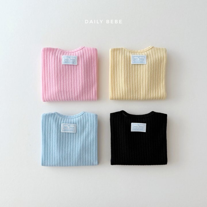 Daily Bebe - Korean Children Fashion - #magicofchildhood - Summer Long Sleeve Tee