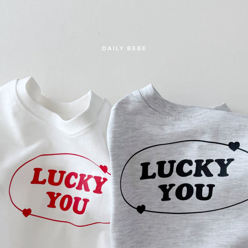 Daily Bebe - Korean Children Fashion - #prettylittlegirls - Lucky You Short Sleeve Tee - 11