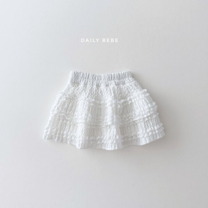 Daily Bebe - Korean Children Fashion - #prettylittlegirls - Lace Skirt - 3