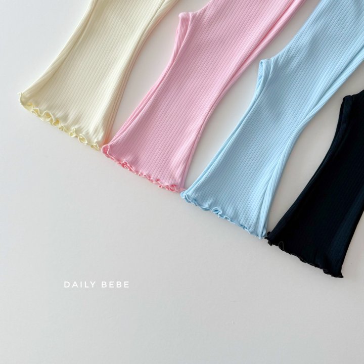 Daily Bebe - Korean Children Fashion - #prettylittlegirls - Summer Bootcut Pants - 2