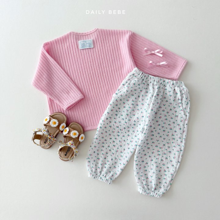 Daily Bebe - Korean Children Fashion - #stylishchildhood - Summer Long Sleeve Tee - 6