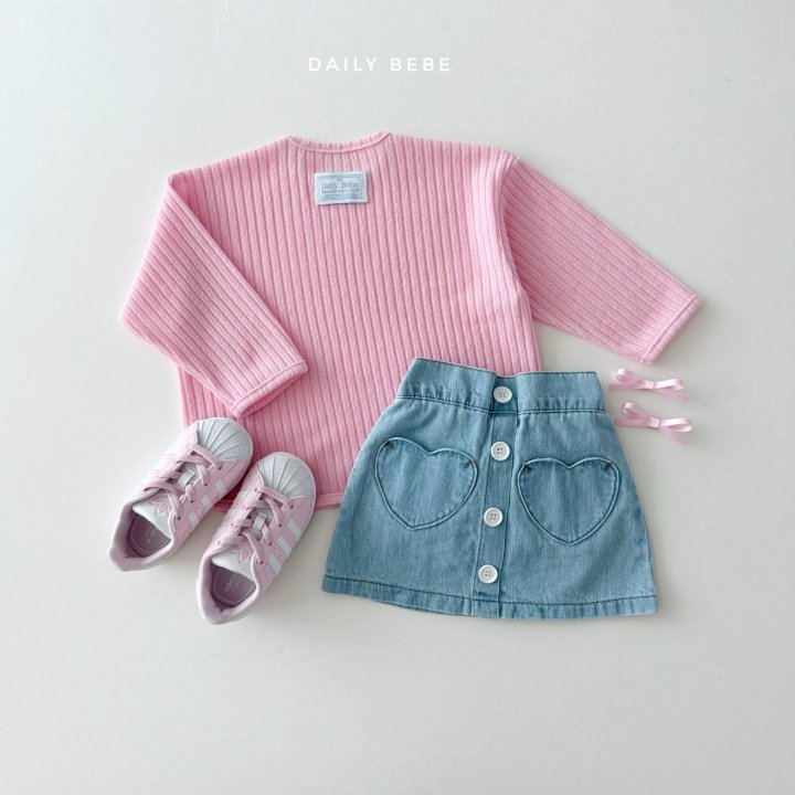 Daily Bebe - Korean Children Fashion - #toddlerclothing - Summer Long Sleeve Tee - 5