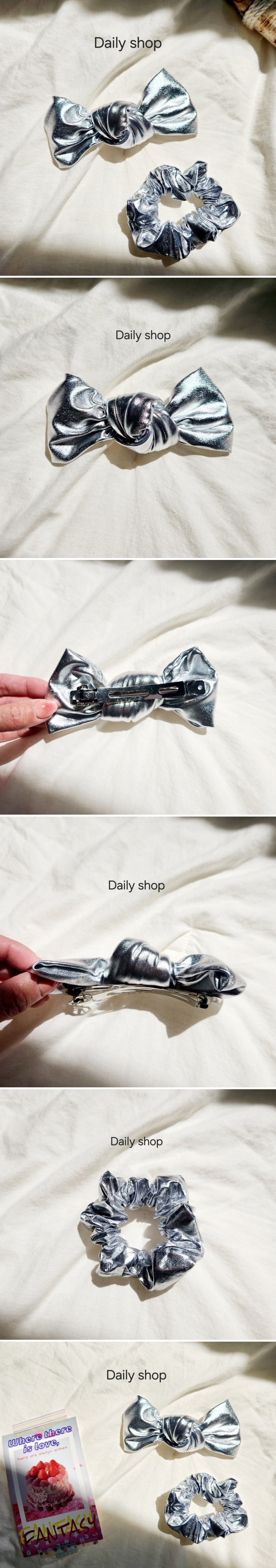 Daily shop - Korean Children Fashion - #childrensboutique - Silver Automatic Pin Set