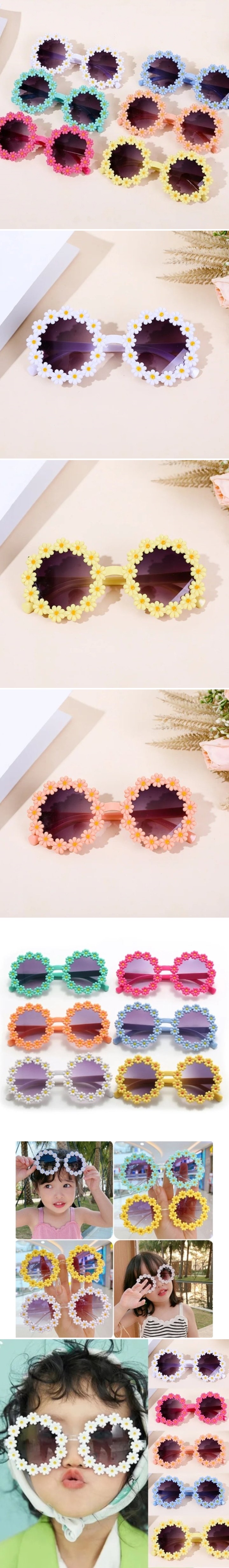 Daily shop - Korean Children Fashion - #kidsshorts - Daisy Sunglasses
