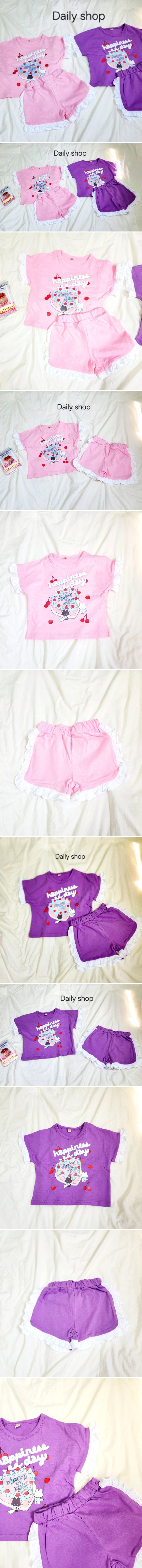 Daily shop - Korean Children Fashion - #littlefashionista - Cherry Cake Set