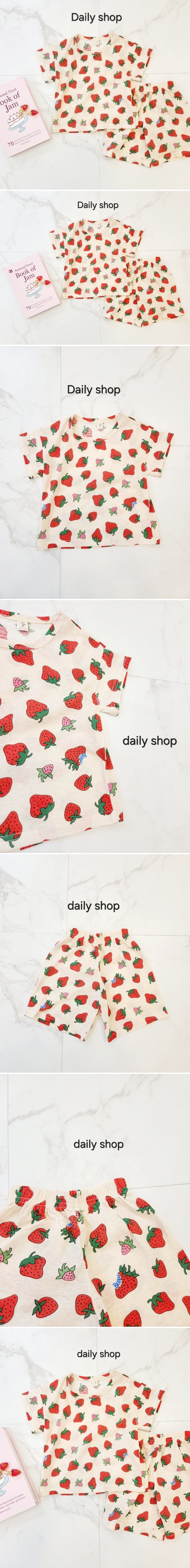 Daily shop - Korean Children Fashion - #magicofchildhood - Strawberry Easywear