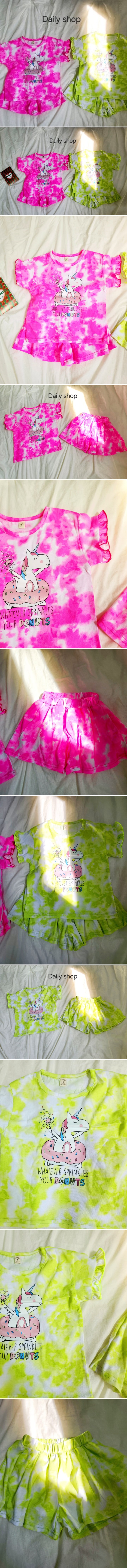 Daily shop - Korean Children Fashion - #magicofchildhood - Unicorn Top Bottom Set