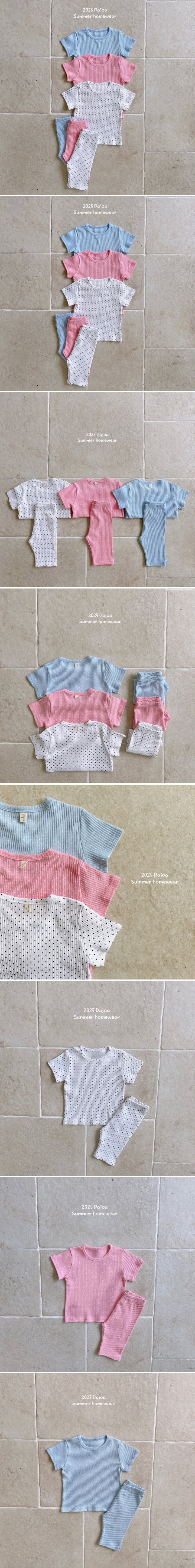 Dajoa - Korean Children Fashion - #childofig - Summer Dot Easywear