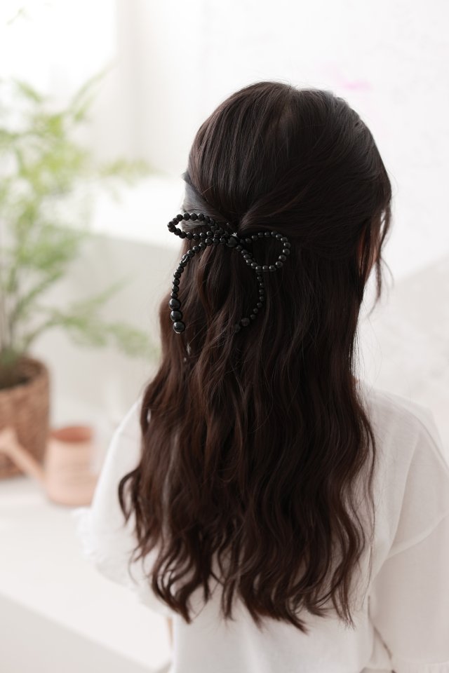 Dalla - Korean Baby Fashion - #babyfashion - Big Pearl Pin - 7