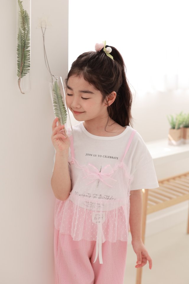 Dalla - Korean Baby Fashion - #babyoutfit - Rose Hair Tie - 11