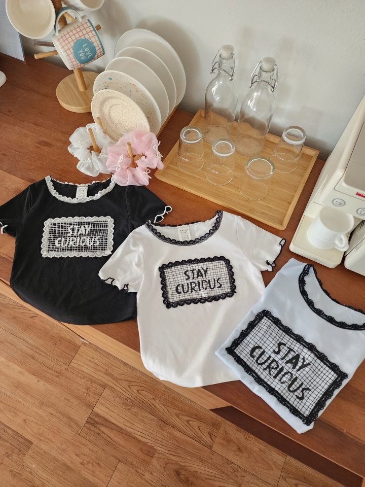 Dalla - Korean Children Fashion - #childofig - Et Span Tee