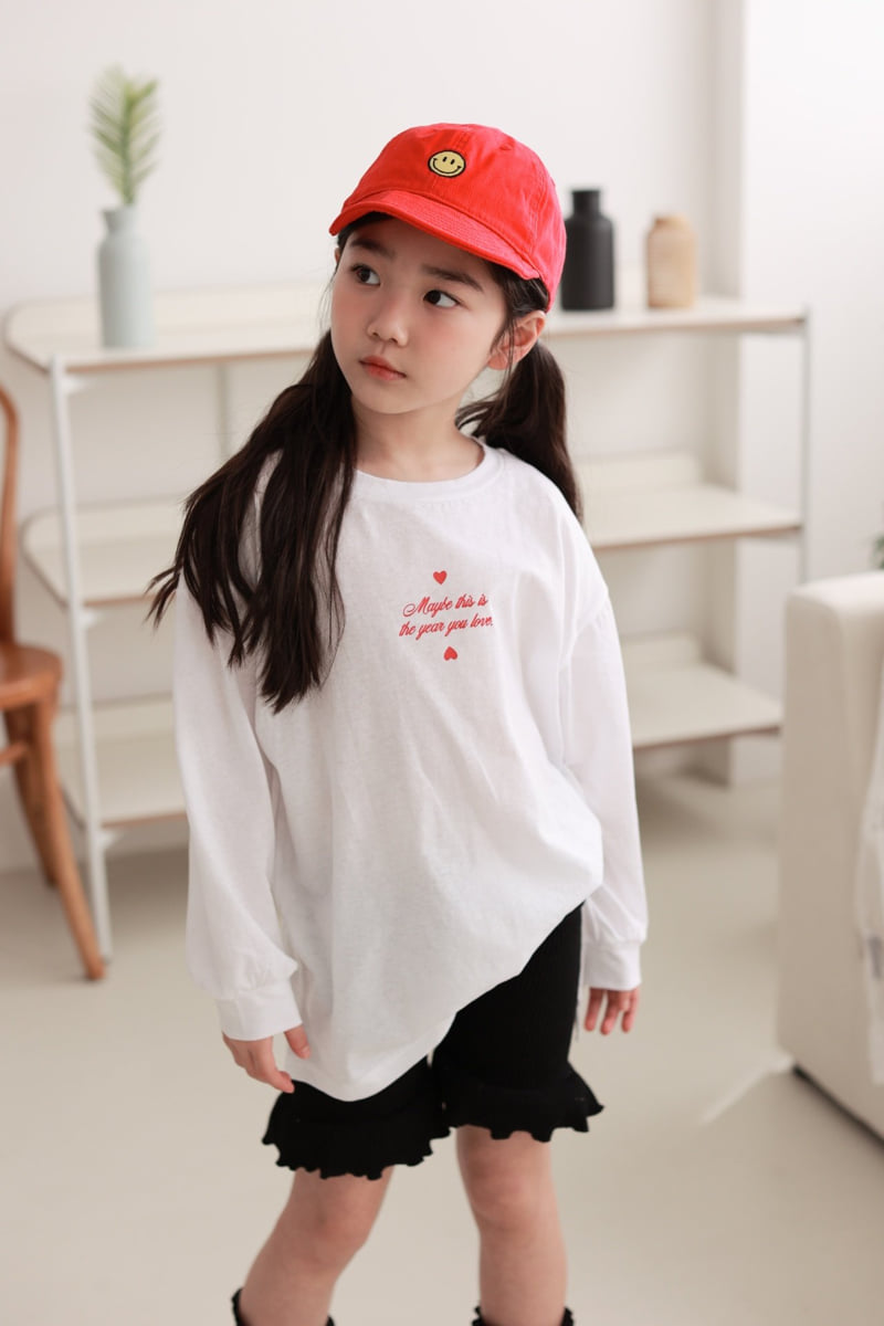 Dalla - Korean Children Fashion - #childofig - Love Summer Long Sleeve Tee - 10